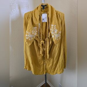 Forever 21 BoHo Short Sleeve Dress Brand New With Tags